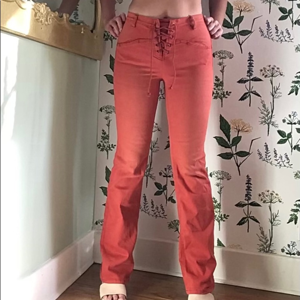 Free People Lace Up Pants